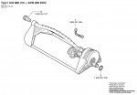 Bosch 0 600 800 205 AVR 220 MASTER Oscillating Sprinklers Spare Parts